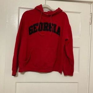 Red Oak Sportswear Georgia hoodie Good Condition Large